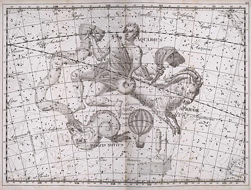 сузір’я Козоріг Сузір’я Козоріг з Атласу Uranographia Яна Гевелія (1690)