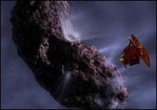 Аппарат Deep Impact изучает комету Tempel 1 photo